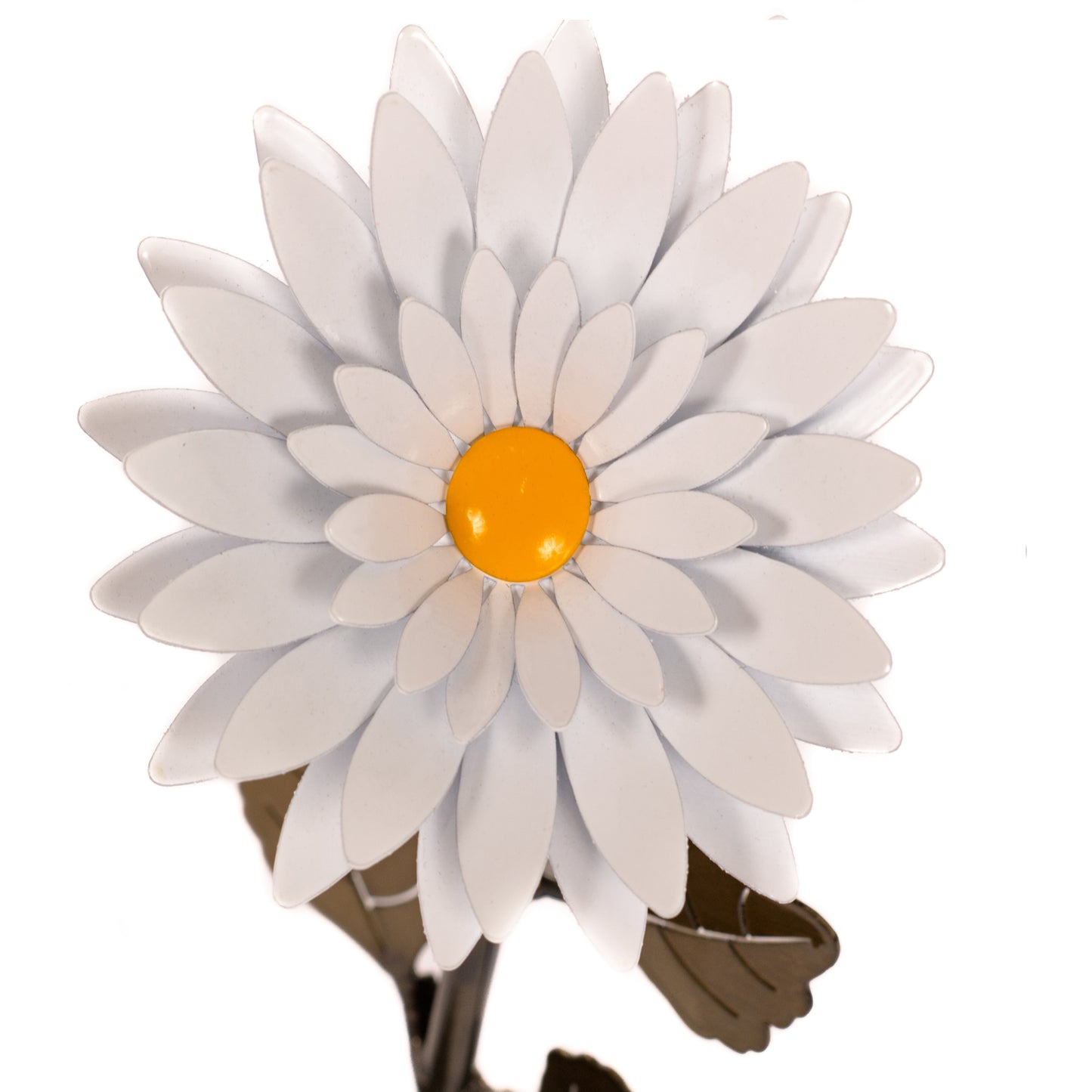 Personalized Gift Hand-Forged Wrought Iron Metal Daisy